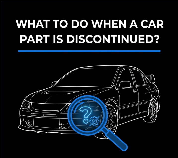 what to do when a car part is discountinued