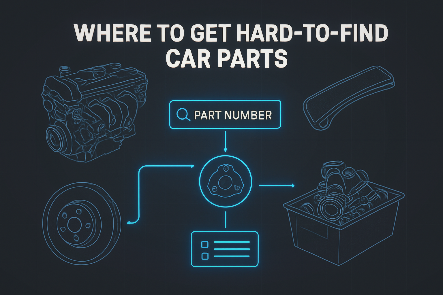 NeoGrade Auto Parts article image for Where to Get Hard-to-Find Car Parts