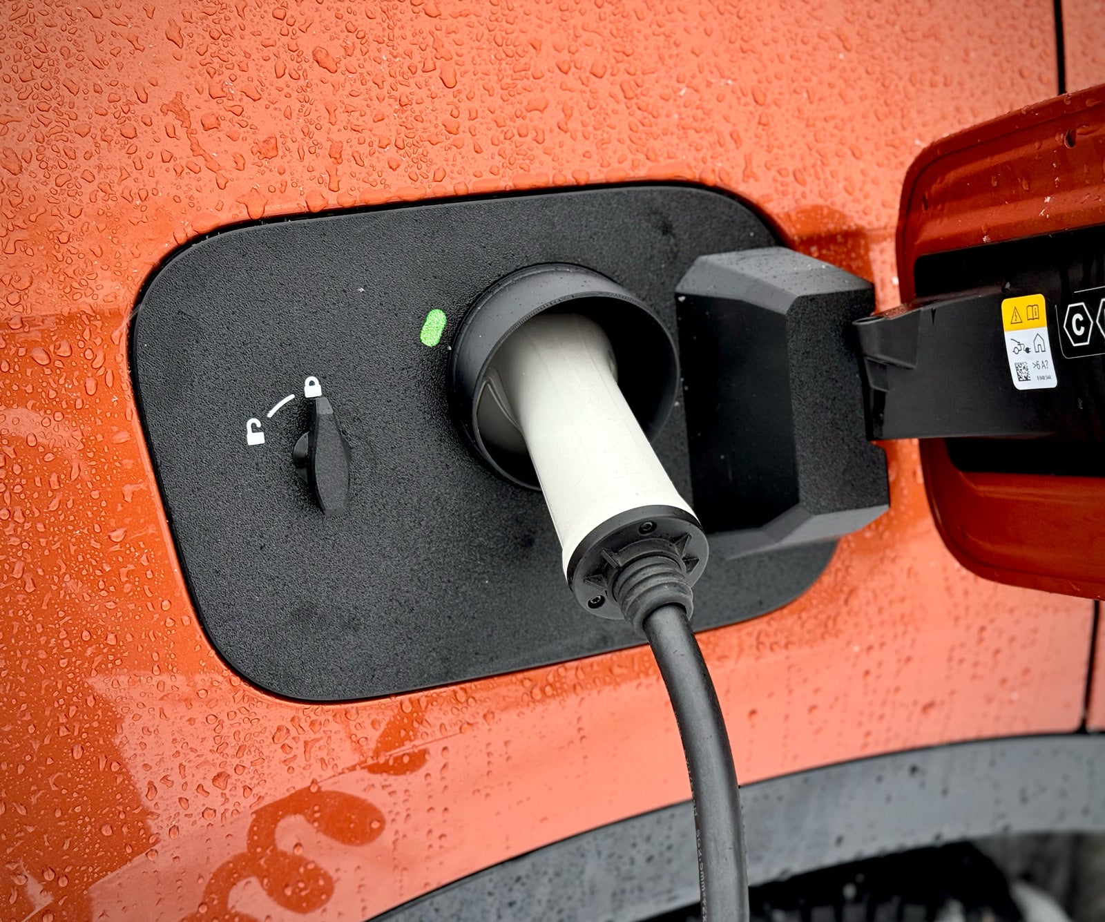 BMW iX1 Without Button EV Charge Port Cover