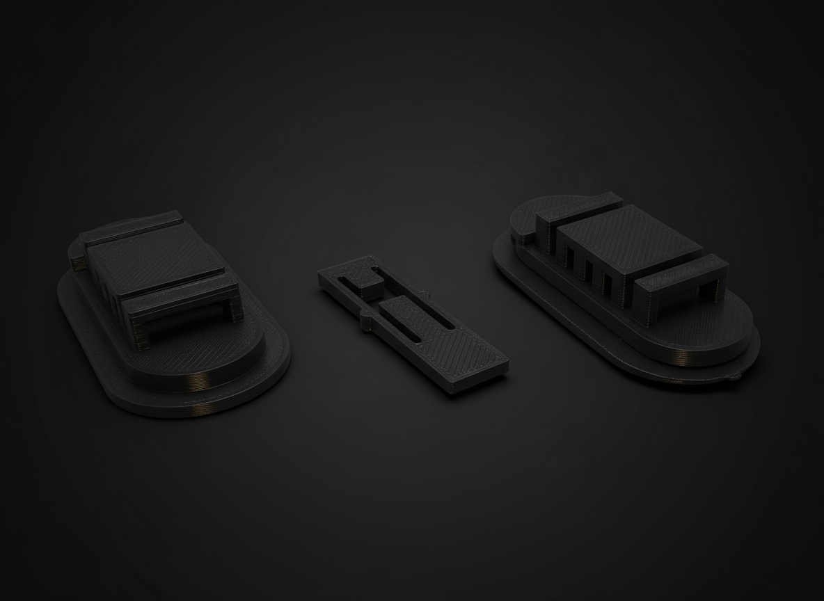 Fiat Barchetta B-Pillar Trim Clip Set, 119906080
