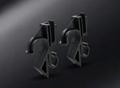 Fiat Grande Punto Rear Parcel Shelf Clip Set