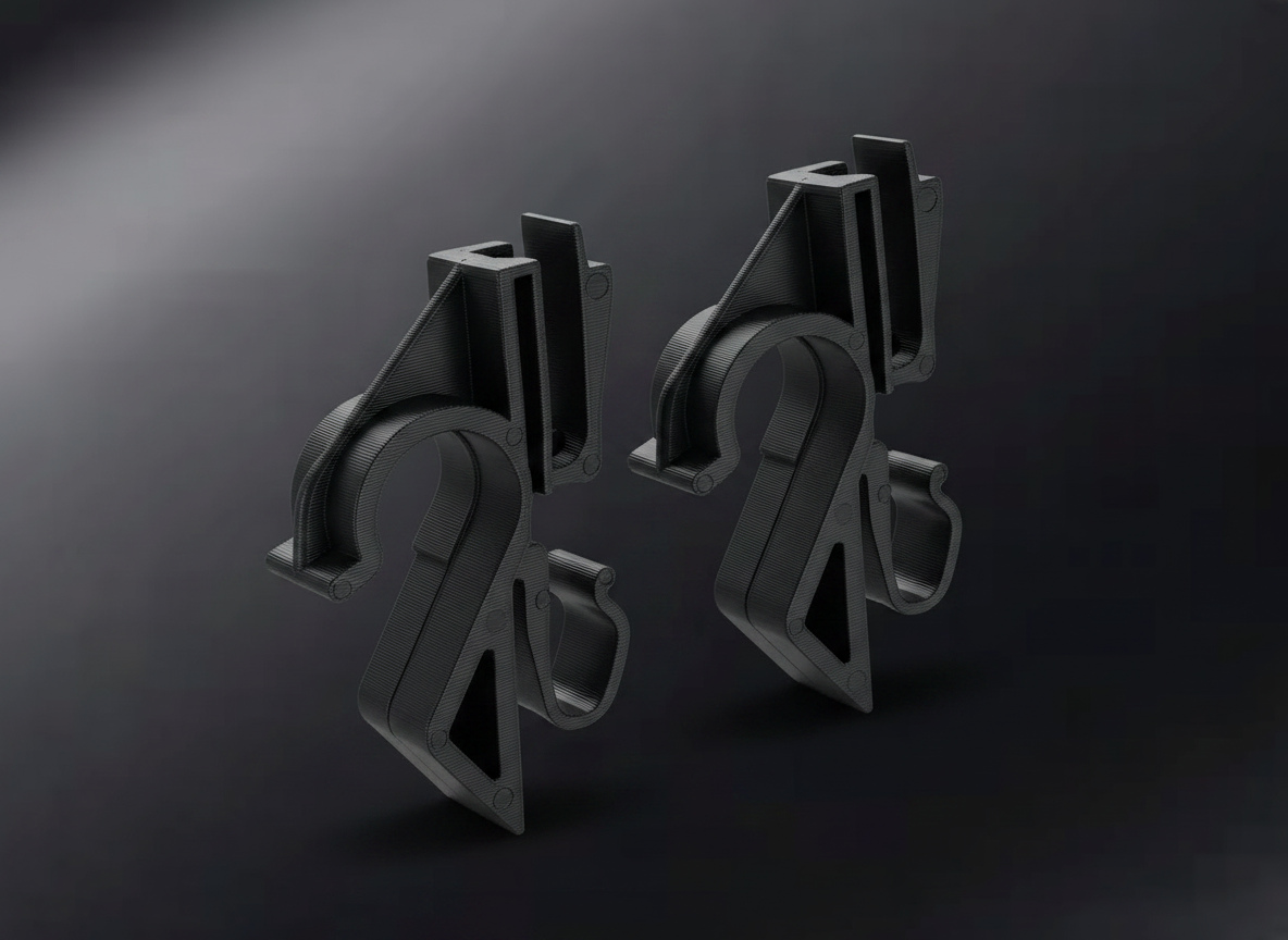 Fiat Grande Punto Rear Parcel Shelf Clip Set