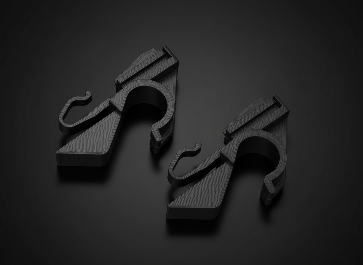 Fiat Punto / Stilo / Alfa 147 Rear Parcel Shelf Clip Set, 71719952 / 71719953