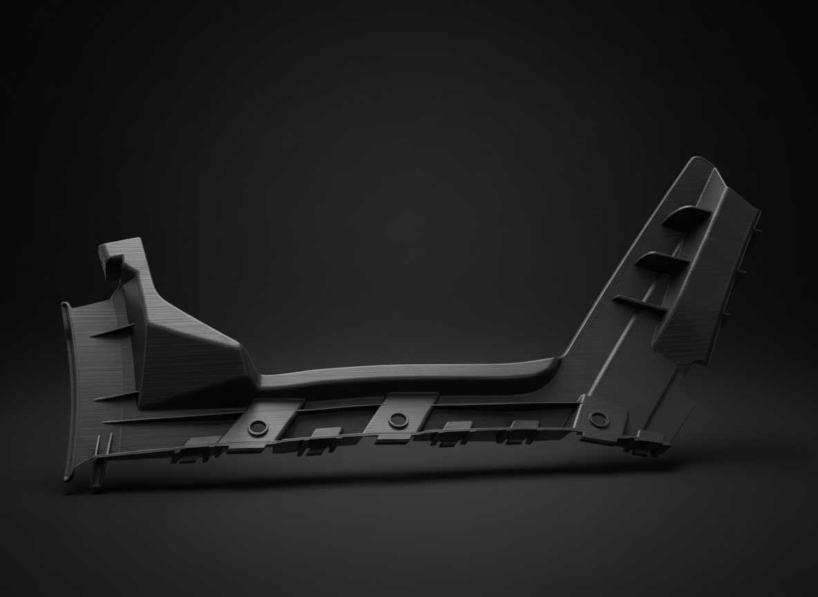 Ford Fiesta Mk6 / Mk7 Rear Bumper Reflector Cover Bracket (Left)