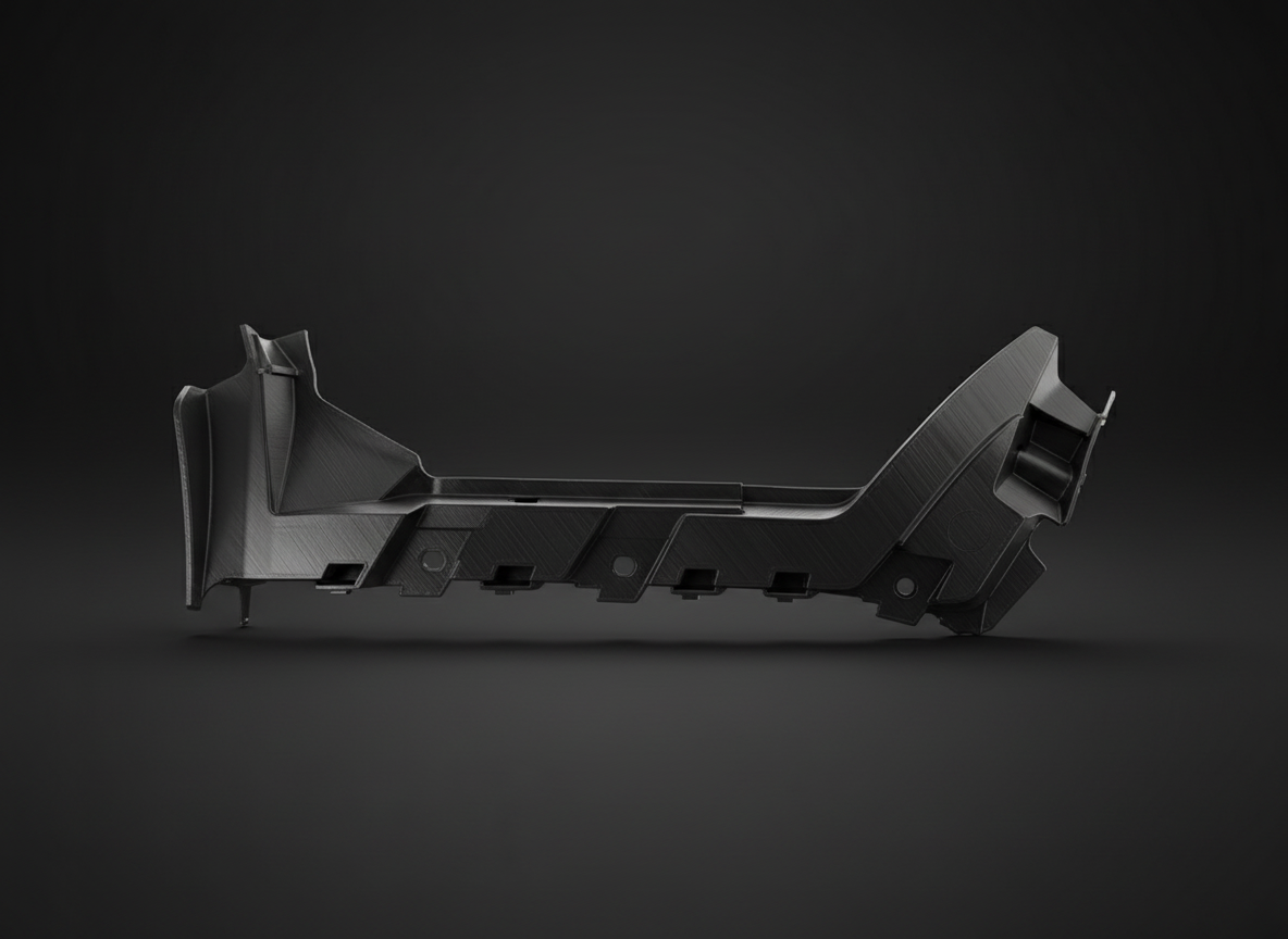 Ford Fiesta Mk6 / Mk7 Rear Bumper Reflector Cover Bracket (Right)