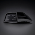 Ford Fiesta Mk6 Rear Right Bumper Reflector Grill black color