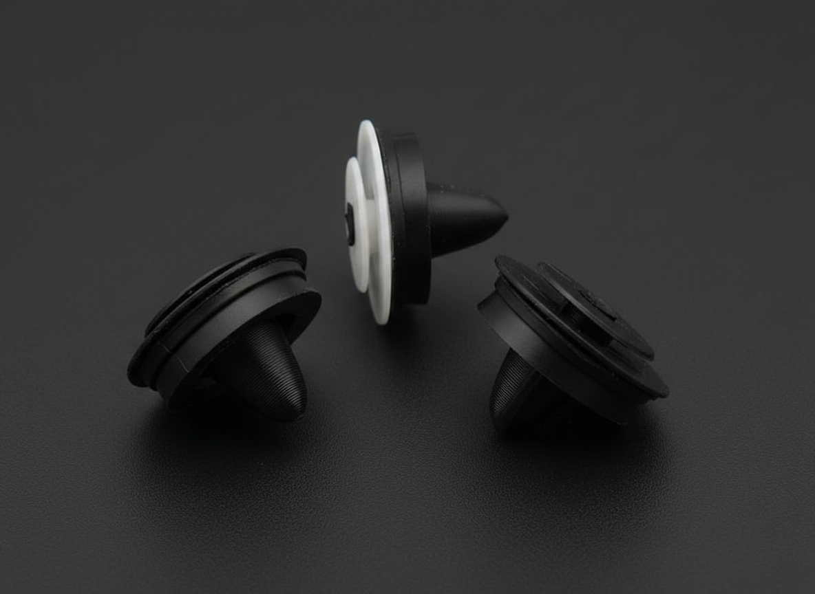 Ford Transit Mk7 / Transit Custom / Connect Sliding Door Rail Cover Clip Set / Side Trim Cover Fasteners