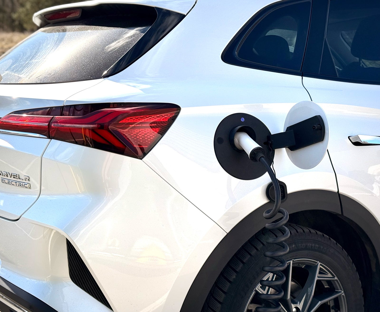 MG Marvel R EV Charge Port Cover