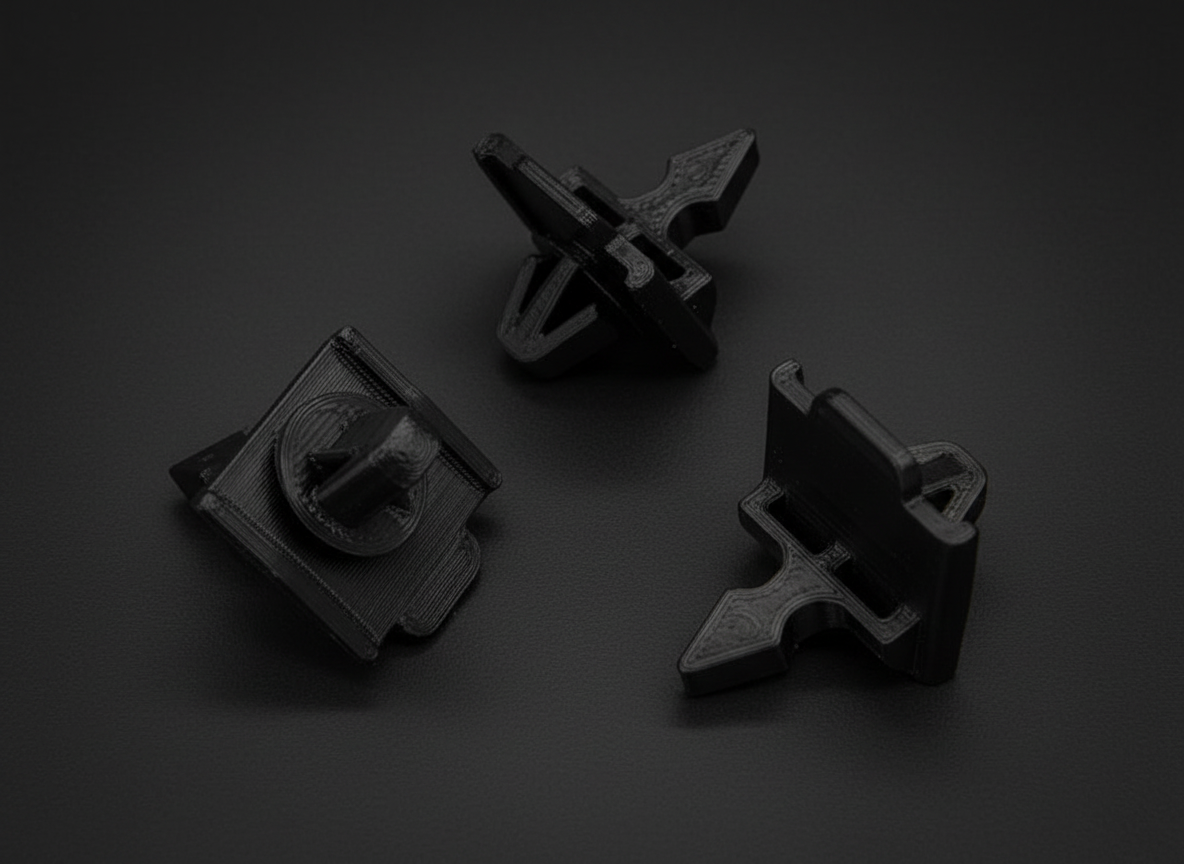 Mercedes W201 190E B-Pillar Trim Clip Set / Pillar Trim Attachment