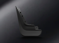 Mitsubishi Starion / Dodge Conquest Widebody Mudflaps (Right)