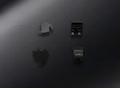 Renault R21 / R19 Sun Visor Clip Set