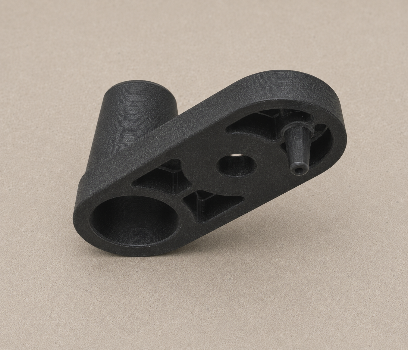Wrangler TJ sunvisor mount underside showing the fitment details
