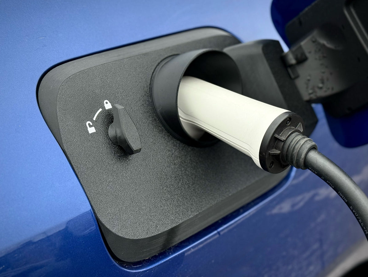 BMW i4 Without Button EV Charge Port Cover - view 2